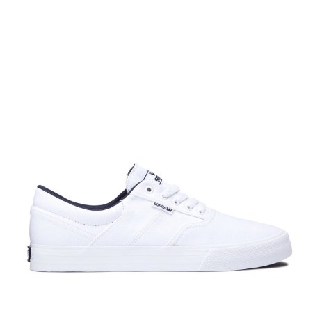 Supra Cobalt Mens Low Tops Shoes White UK 46RHL